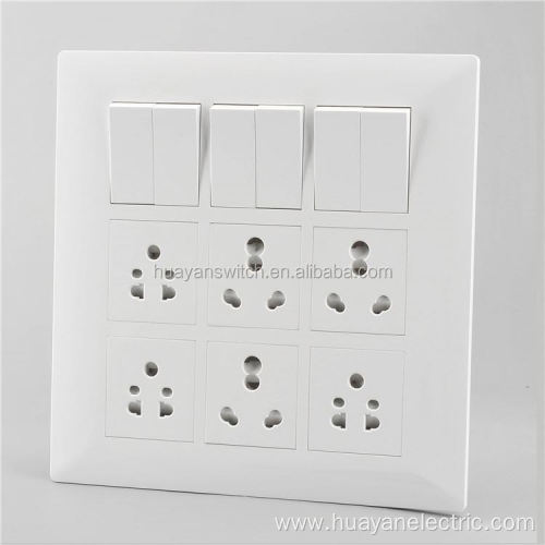 Most popular switch sockets multi socket directly sale